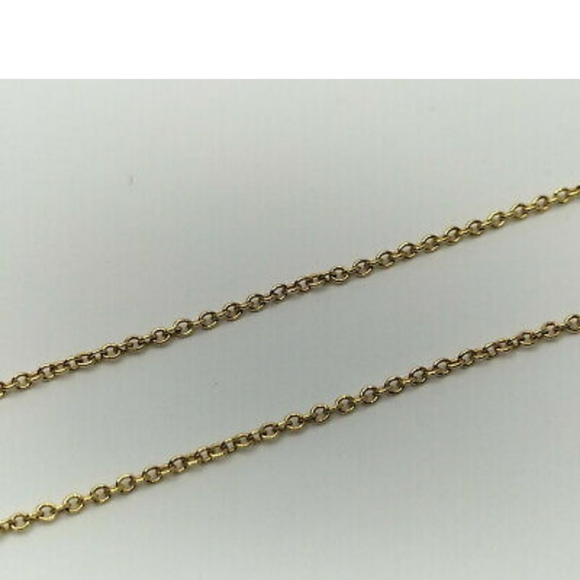 TIFFANY AND CO 💙 DESIGNER Picasso. Material : Yellow 18k GOLD 16 INCH NECKLACE - Picture 10 of 13